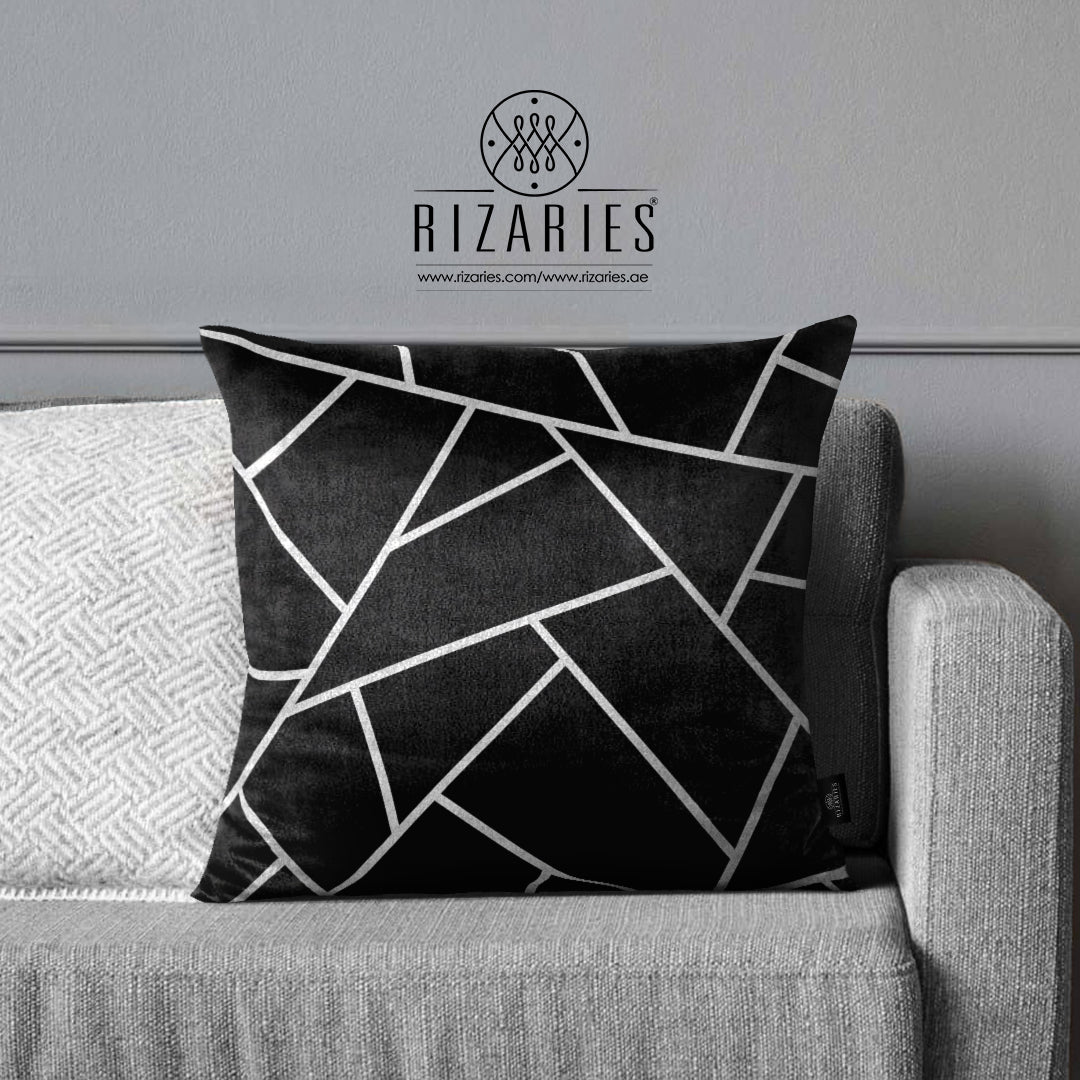 SuperSoft Black Silver Lines