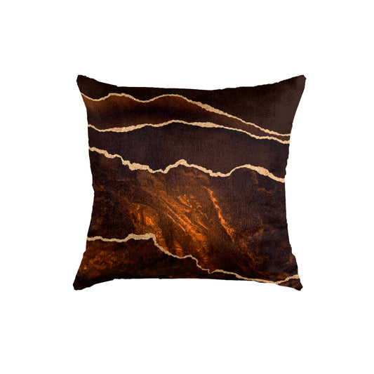 SuperSoft Brown Lava Abstract