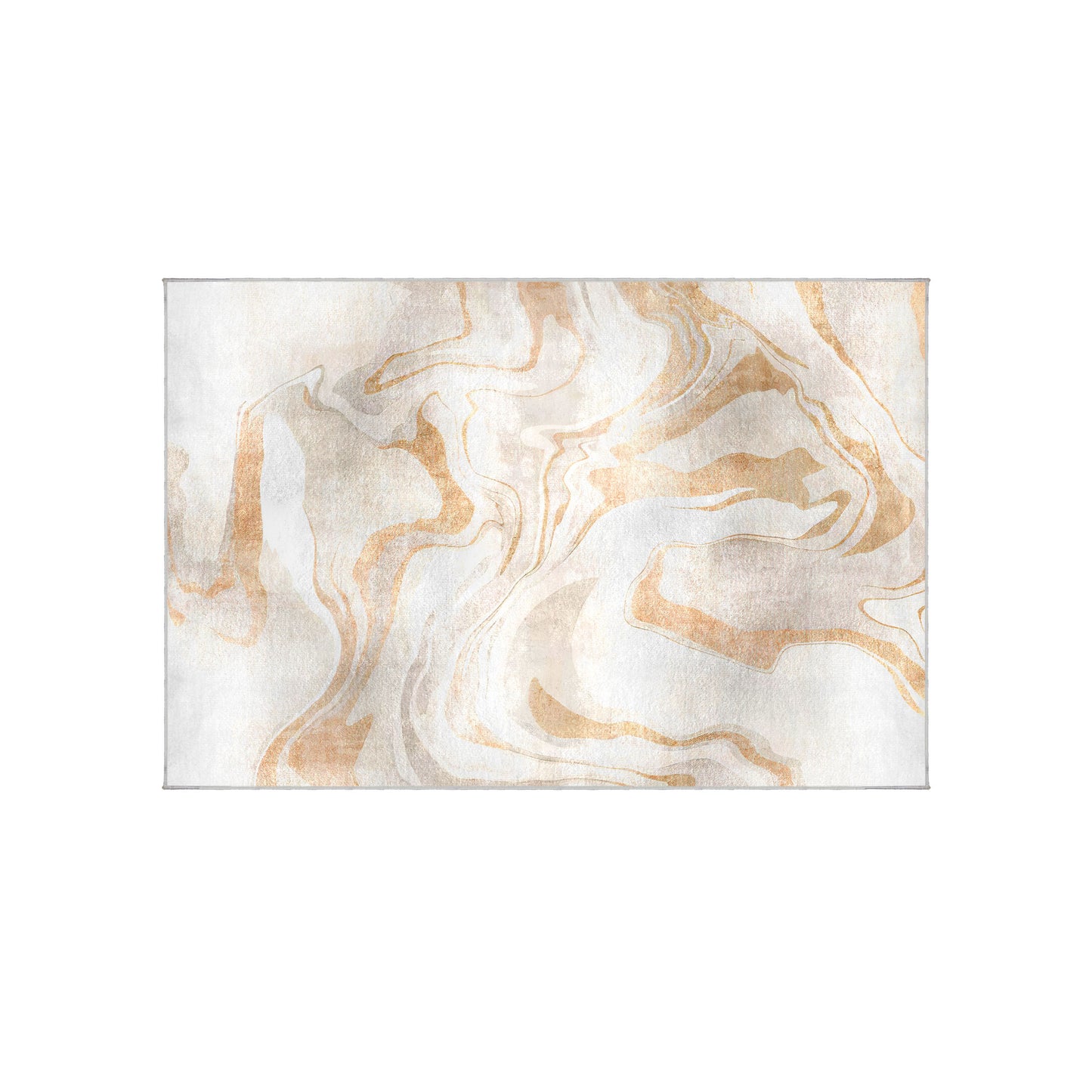 Supersoft British Tan Swirl Luxury Centerpiece (Rug)