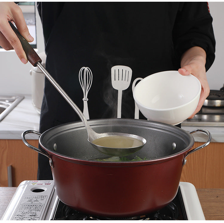 Wooden Handle Utensil (6 Pieces set)