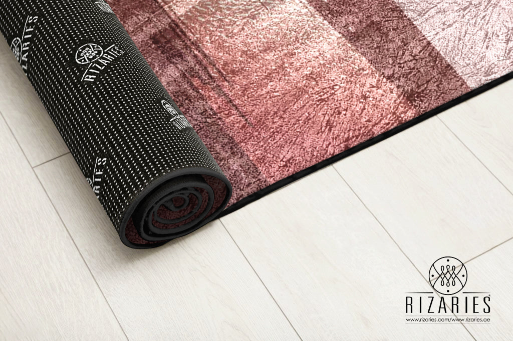Pink Brushes Centerpiece (Rug)
