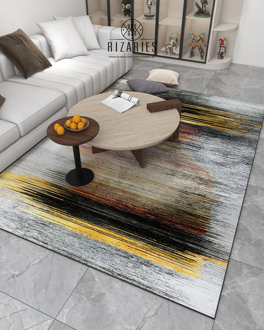 Supersoft Lines Pattern Luxury Centerpiece (Rug)