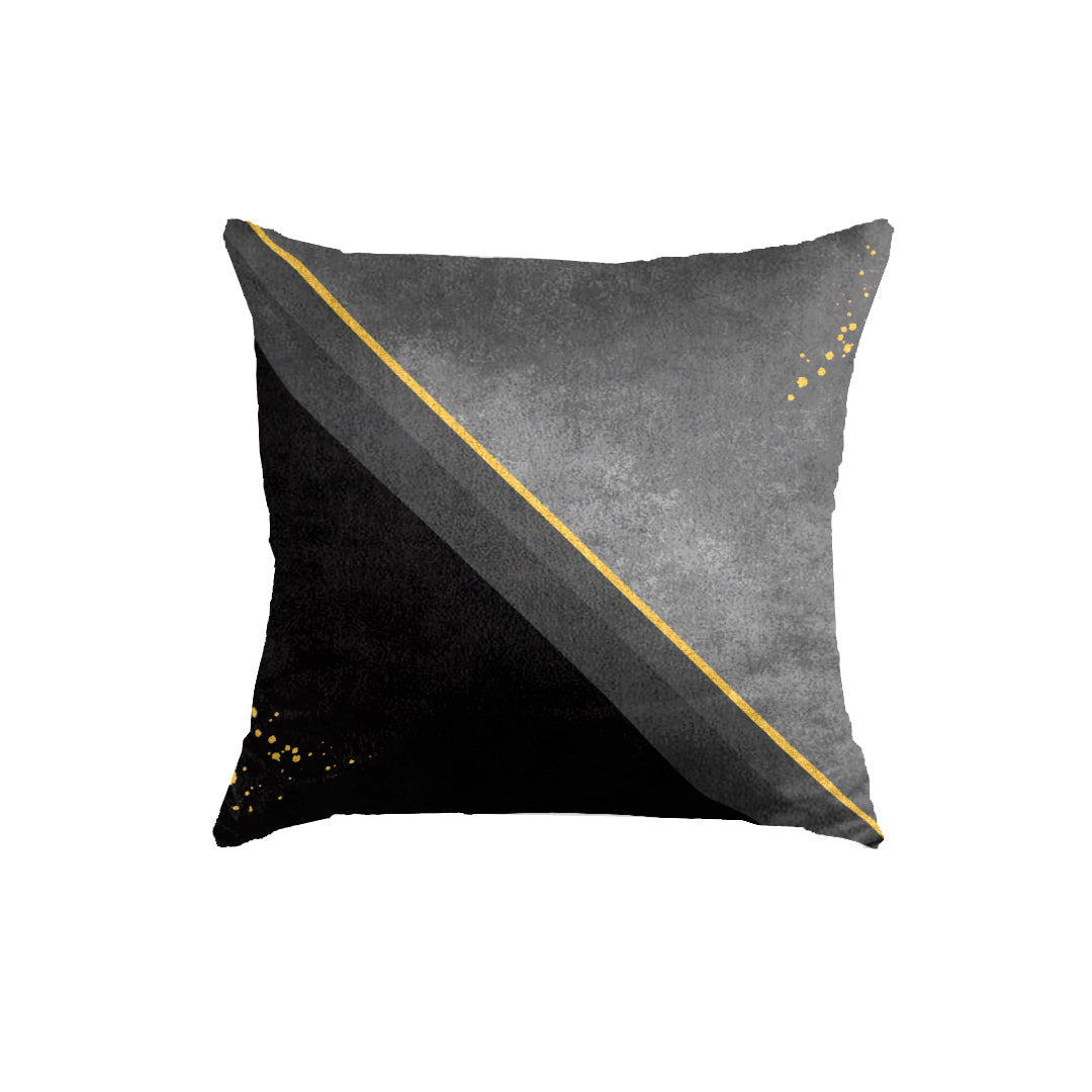 SuperSoft Shades of Grey Line Throw Pillow