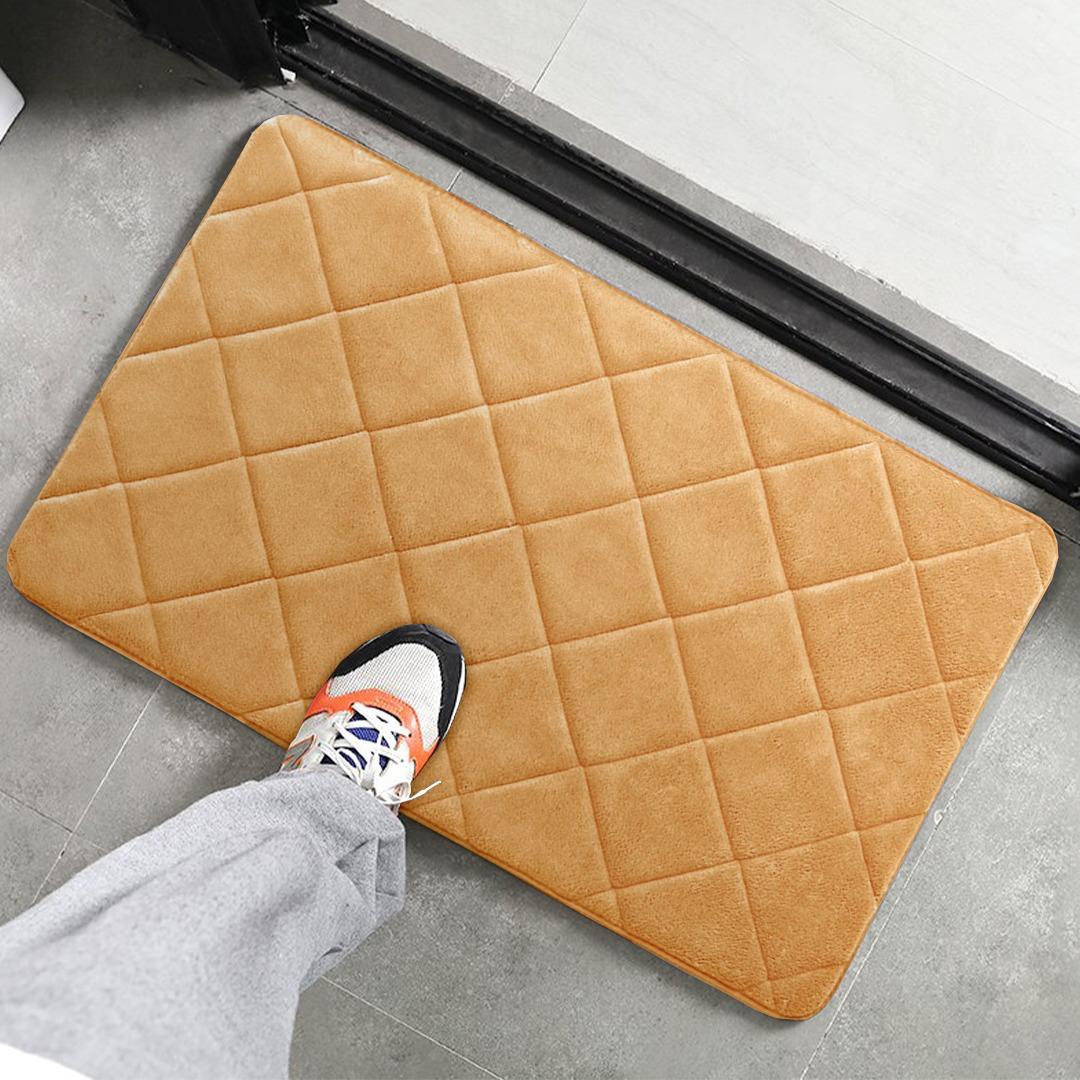 SuperSoft Memory Diamond Door/Bath Mat