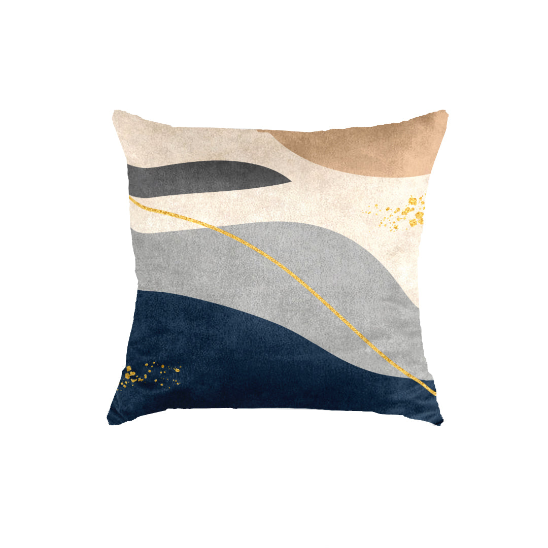 SuperSoft Navy Beige Wavy