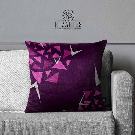 SuperSoft Shades of Purple Geometric