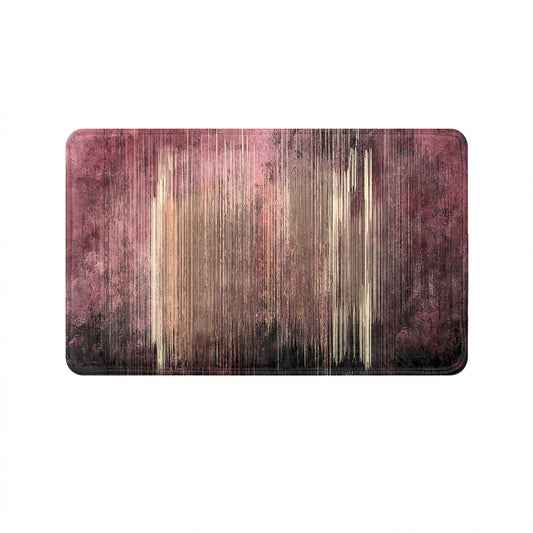 SuperSoft Pink Lines Door Mat