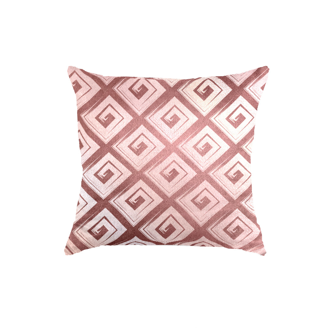 SuperSoft Stained Pink Diamond Throw Pillow