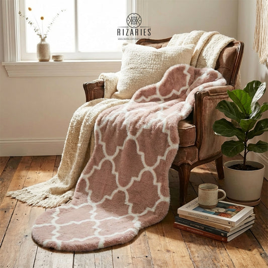 SuperSoft Moroccan Luxe Imitation Fur Runner Mat