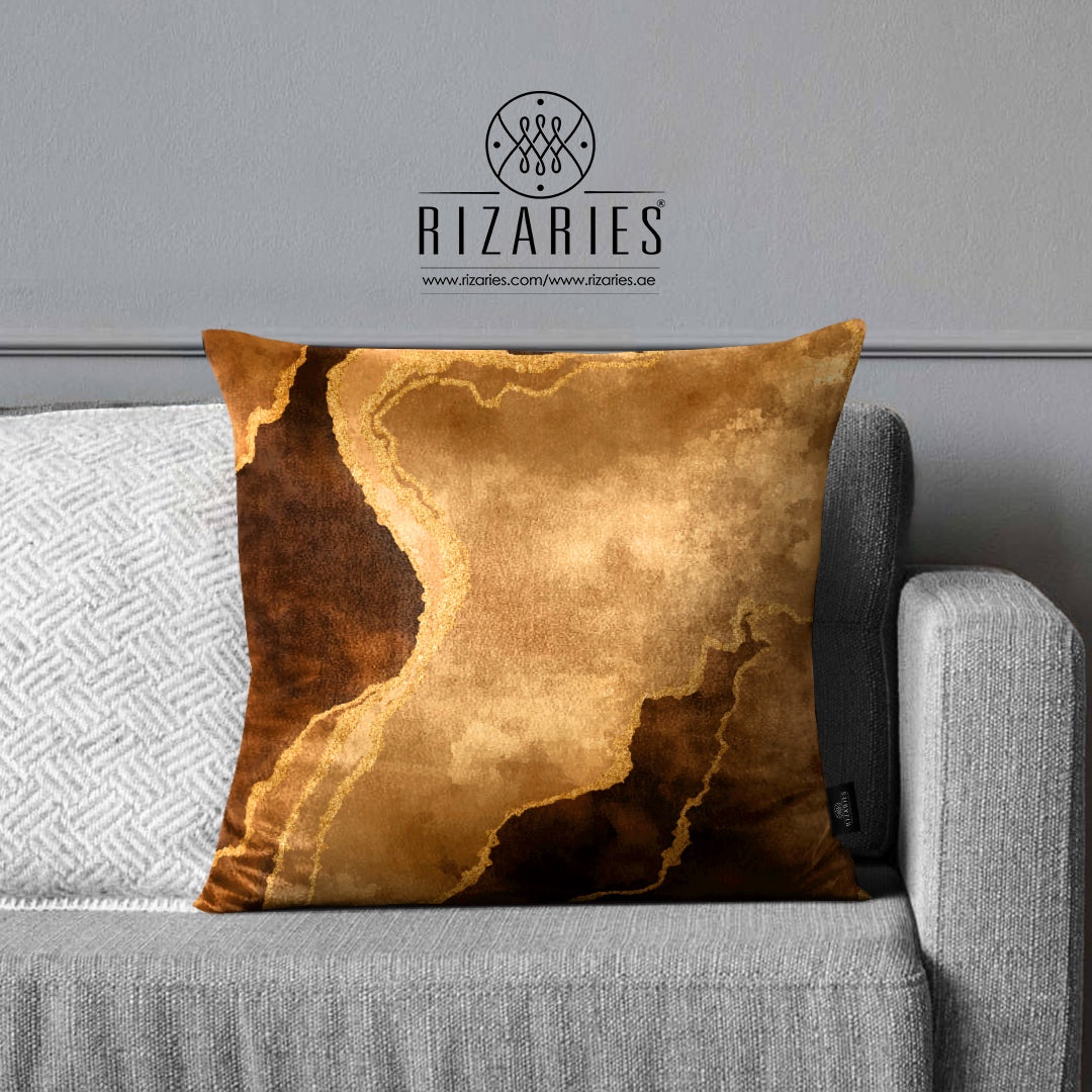 SuperSoft Copper Gold Abstract