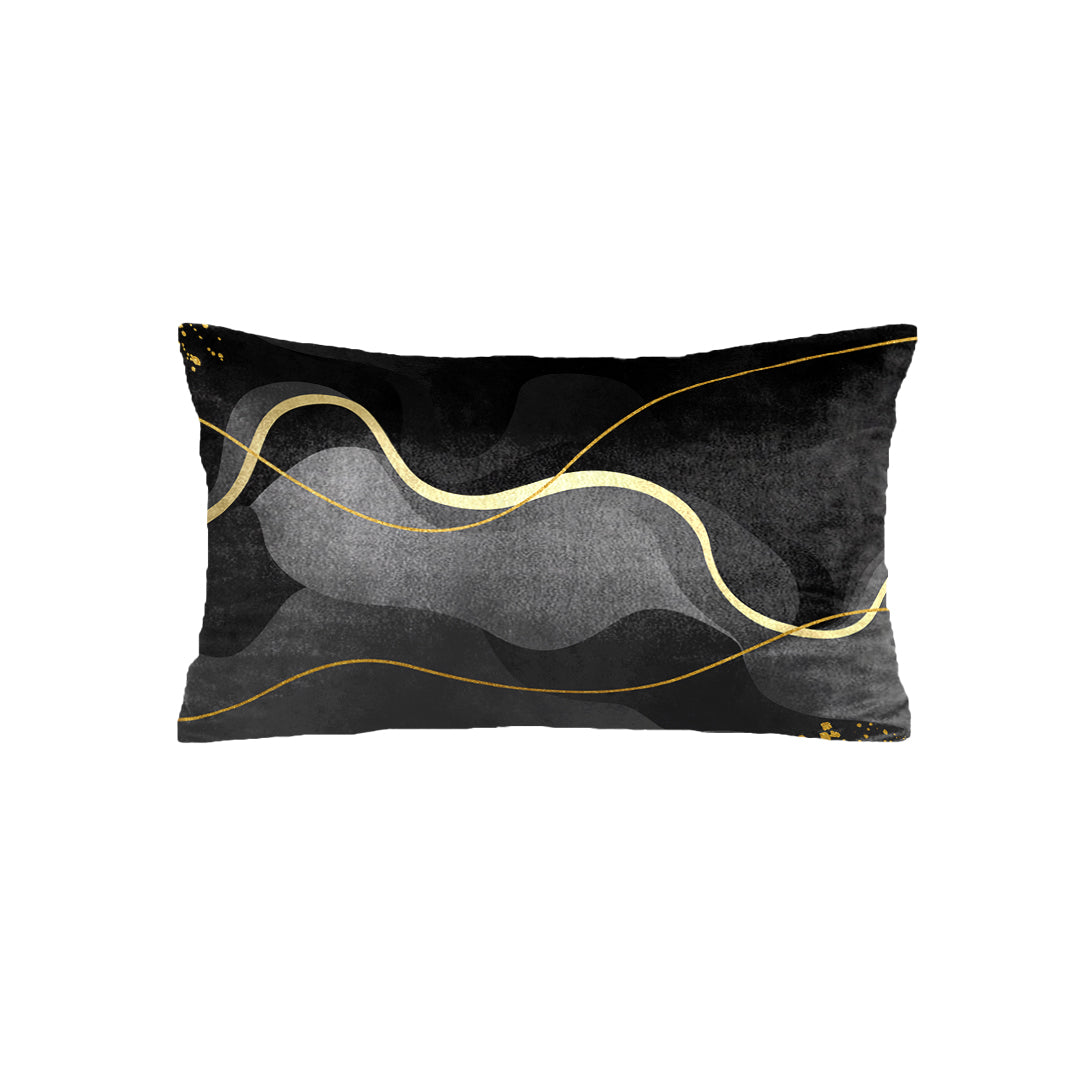 SuperSoft Shades of Grey Wavy Rectangle