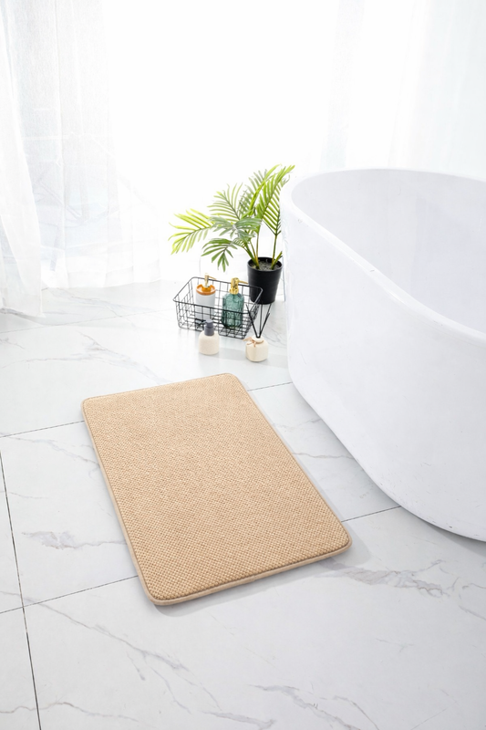 SuperSoft Memory Self Pattern Door/Bath Mat