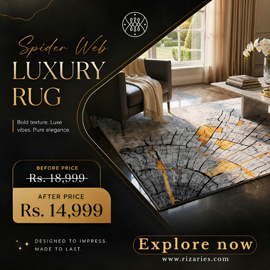 Supersoft Spider Web Luxury Centerpiece (Rug) (CLEARANCE SALE)