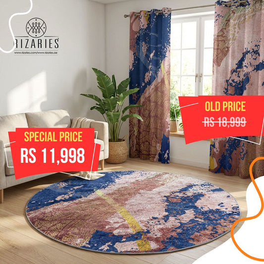 Pink Navy Comfort Living Set