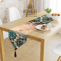 Thumbnail for Ombre Cubes Table Runner