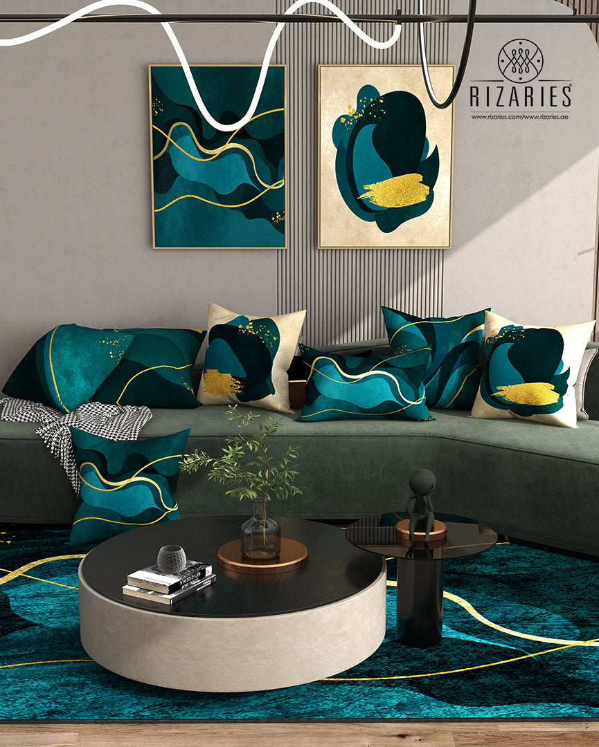 Sea Green Wavy Bundle of 9 (READ DESCRIPTION)