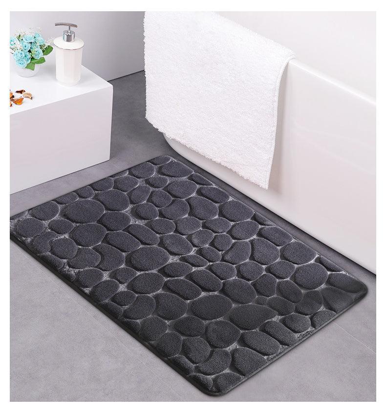 SuperSoft Memory Pebble Door/Bath Mat