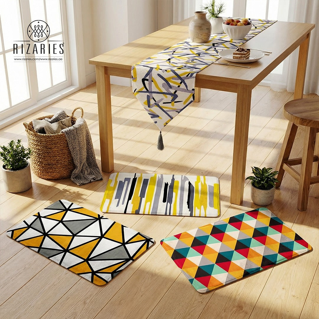 Yellow Cozy Living Set