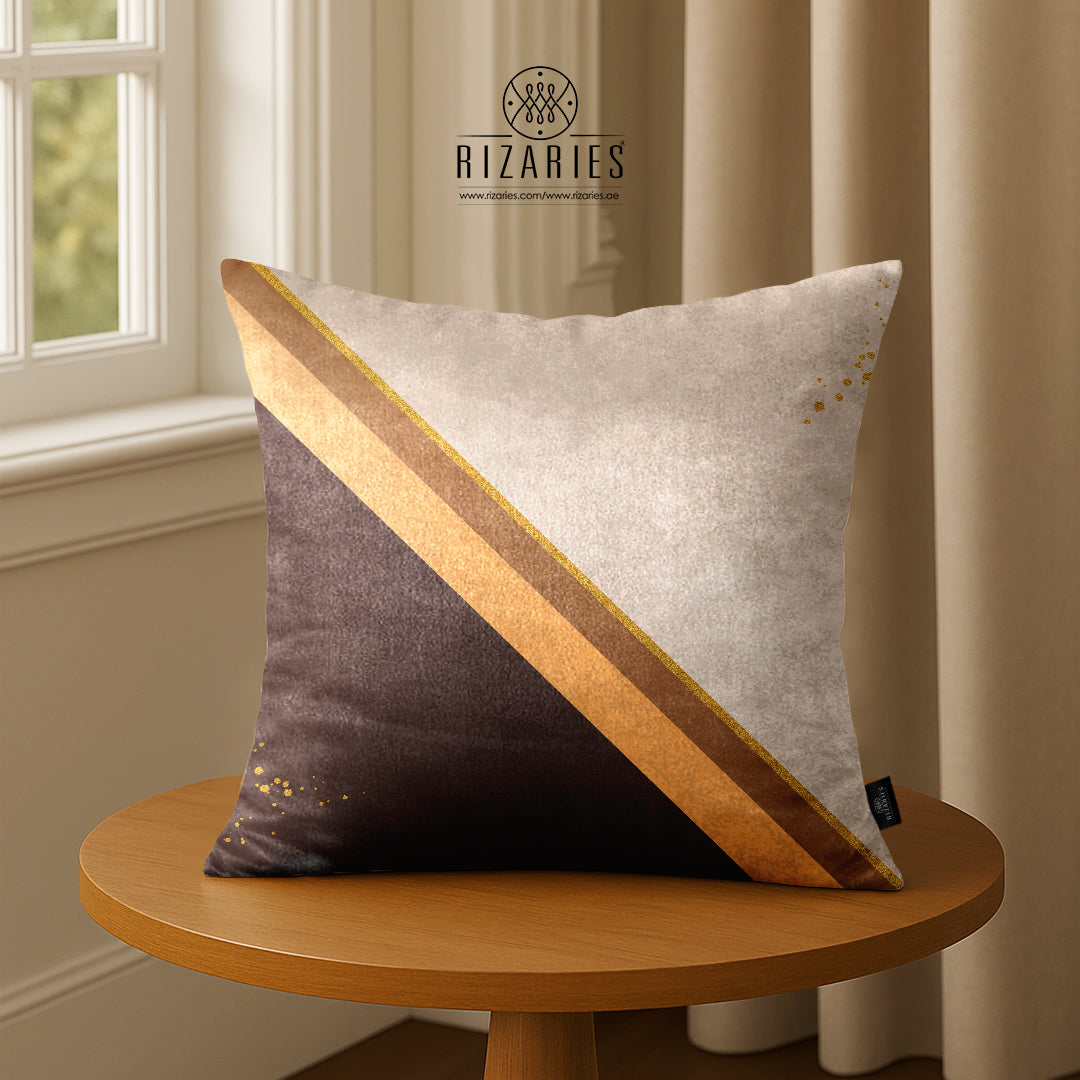 SuperSoft Beige Brown Geo