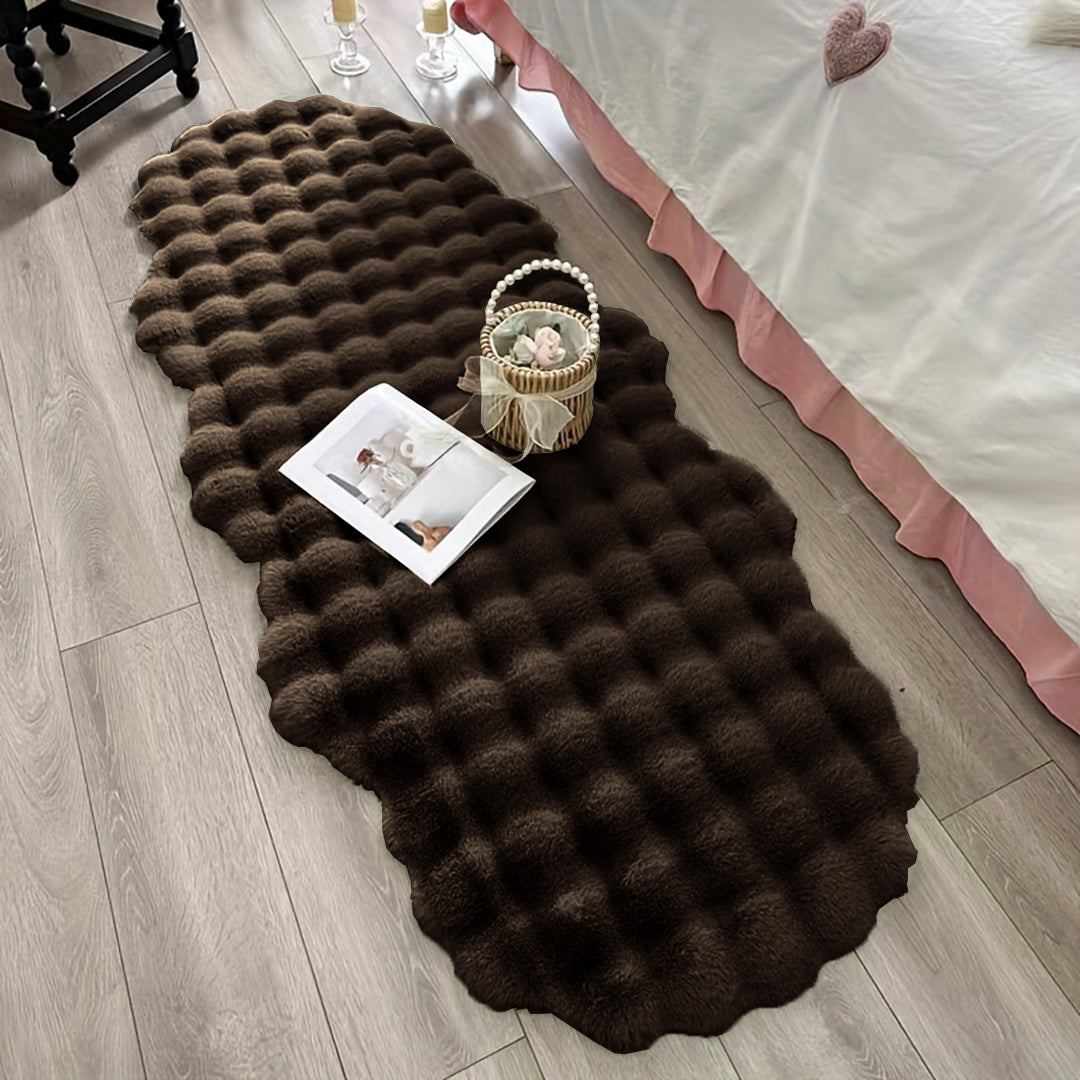 SuperSoft Box Style Fur Runner Mat