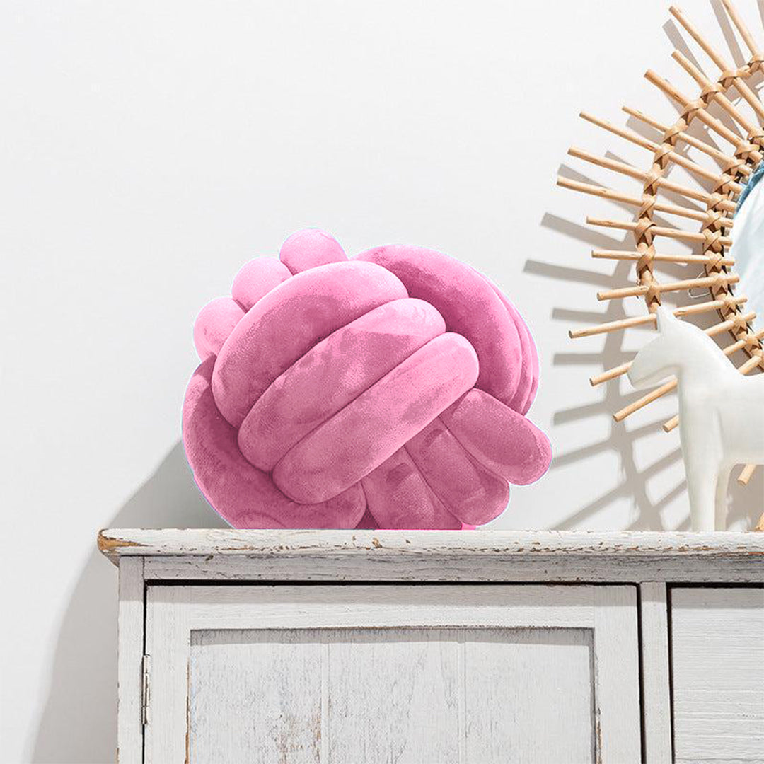 Soft Small Knotted Cushion 22 cm