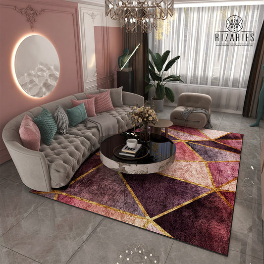 Stained Glass Metallic Centerpiece (Rug)