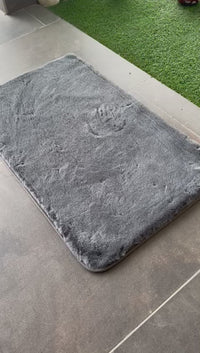 Fluffy Imitation Rabbit Fur Mat