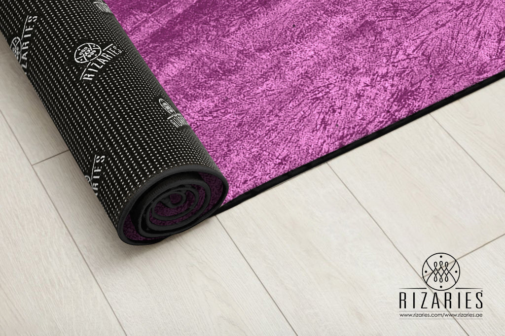 Shades of Purple Traingle Centerpiece (Rug)