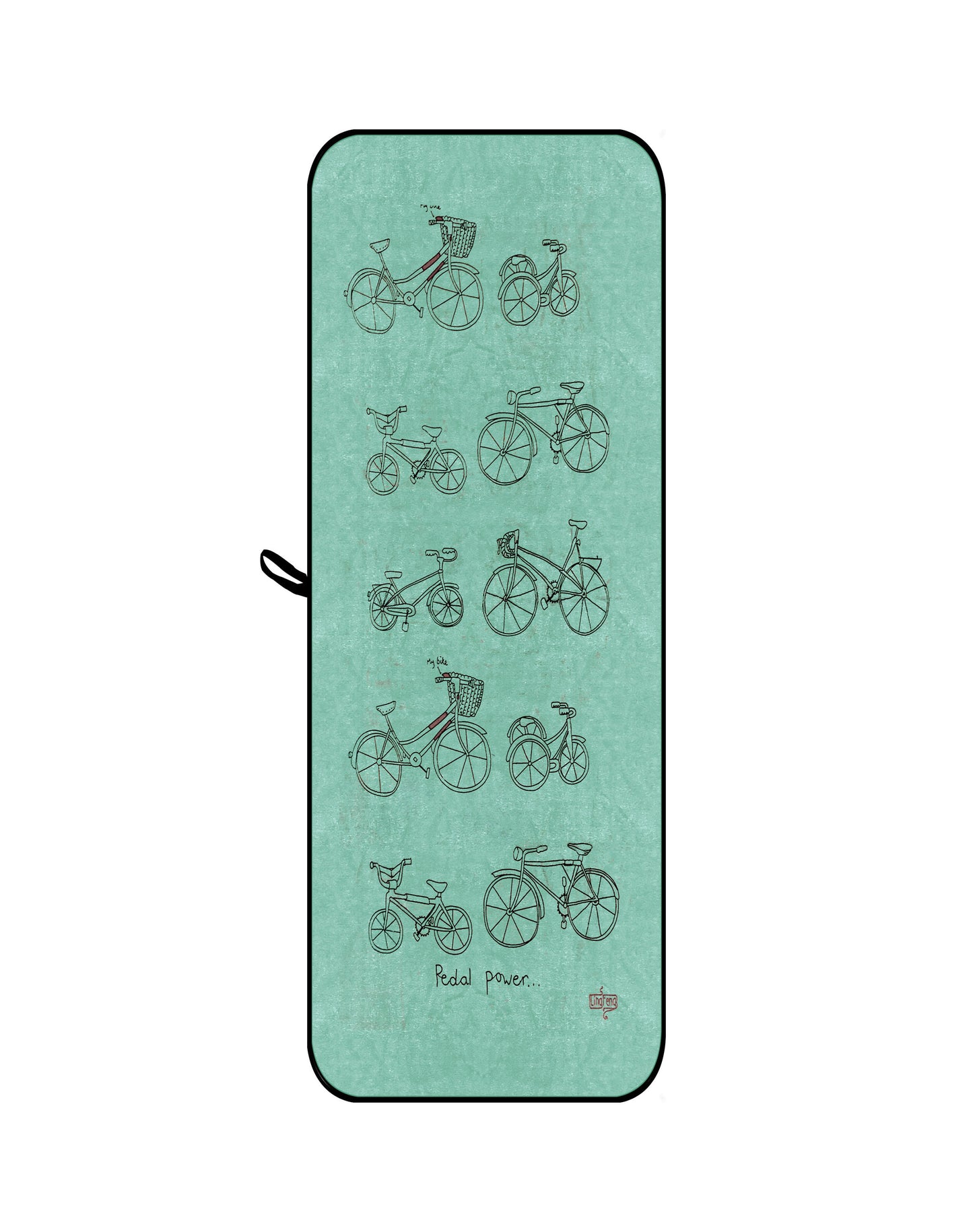 SuperSoft Pedal Power Kitchen/Gym Towel