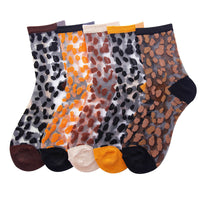 Thumbnail for Cheetah Women Summer Sheer Socks