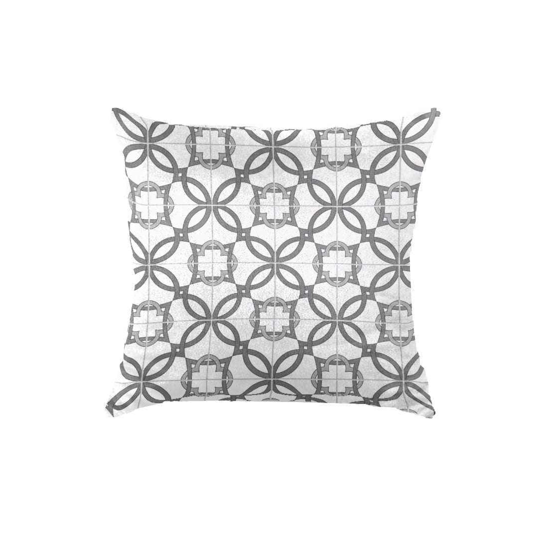 SuperSoft Grey & White Tiles
