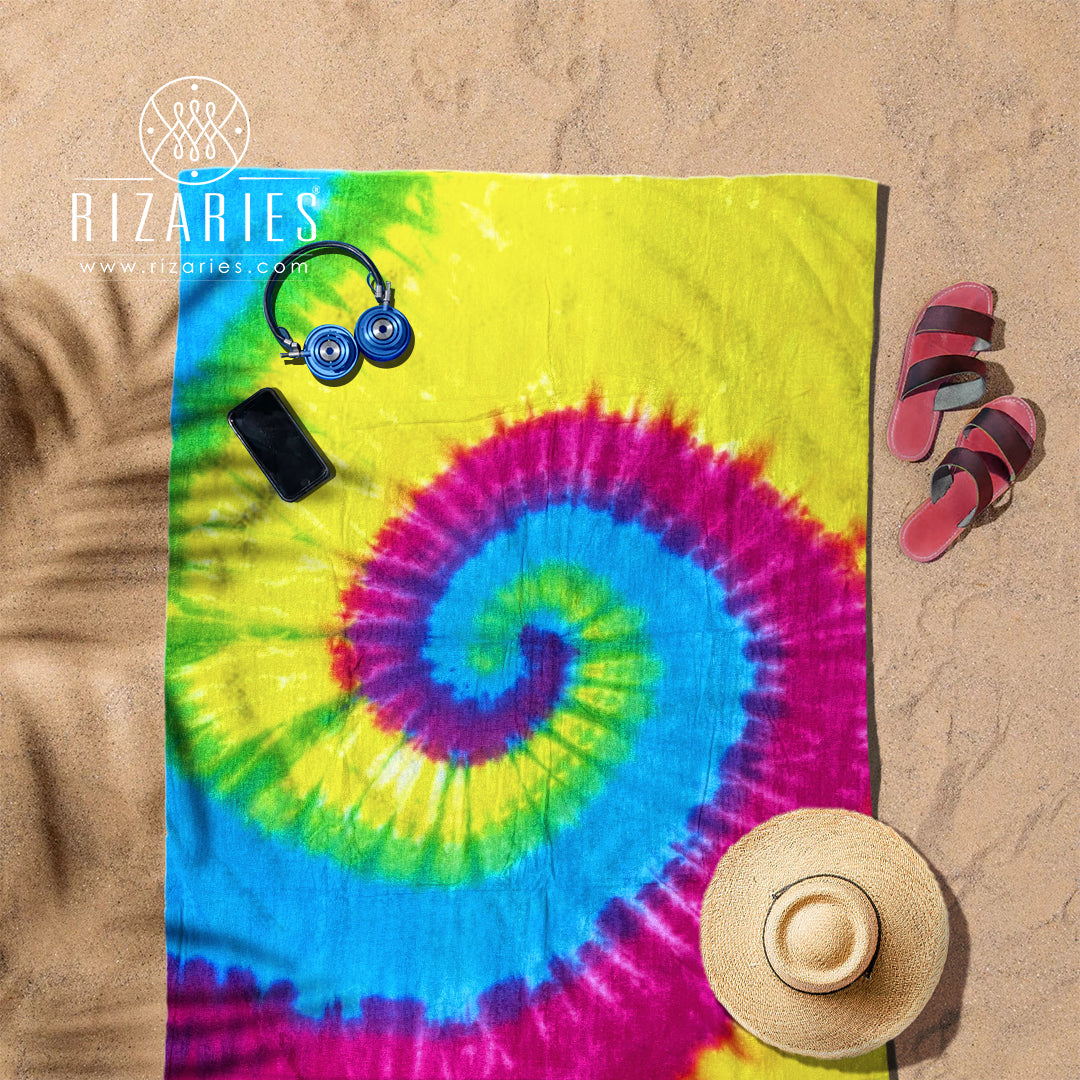 Tie n Die Beach Towel