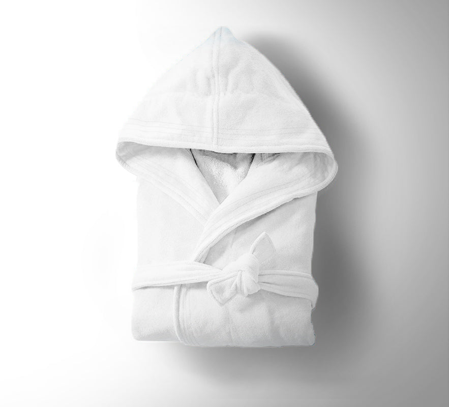 Kid's/Teen Velour Hooded Bathrobe