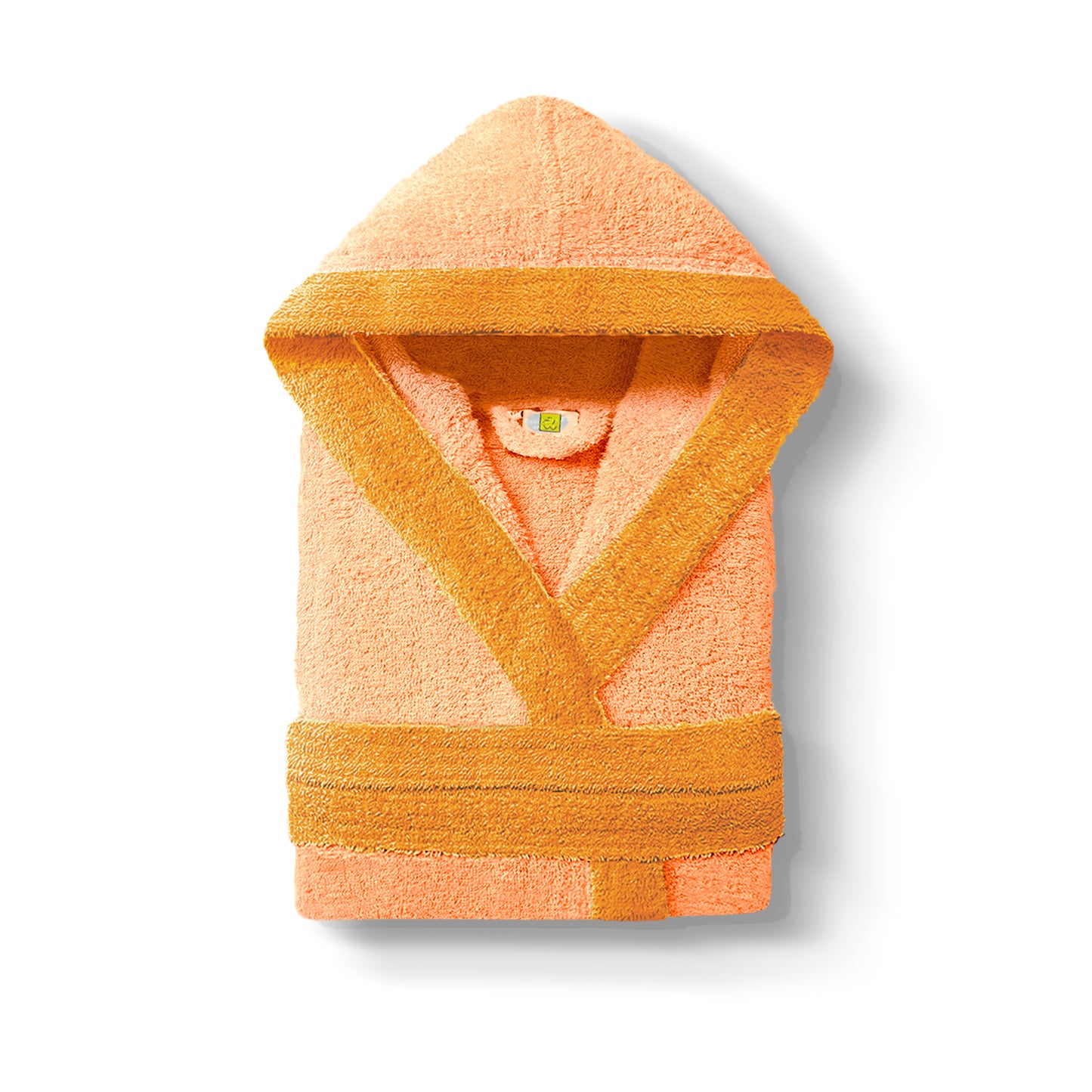 Multi Color Kid's Hooded Bathrobe