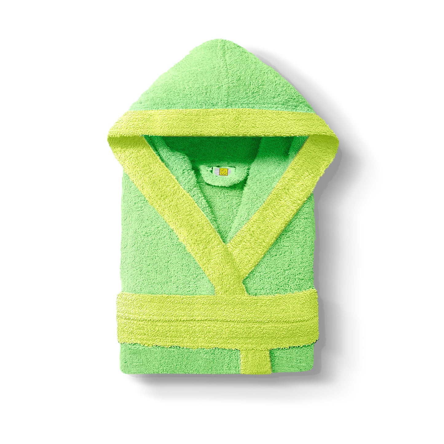 Multi Color Kid's Hooded Bathrobe