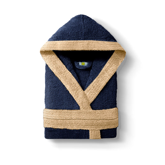 Multi Color Kid's Hooded Bathrobe