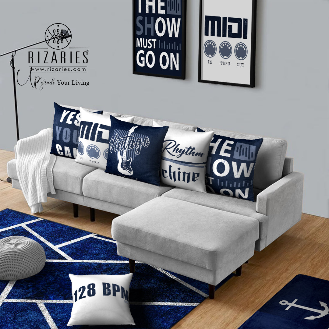 SuperSoft Music Theme MIDI Throw Cushion