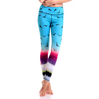 Thumbnail for Birds in the Sky Yoga Pants