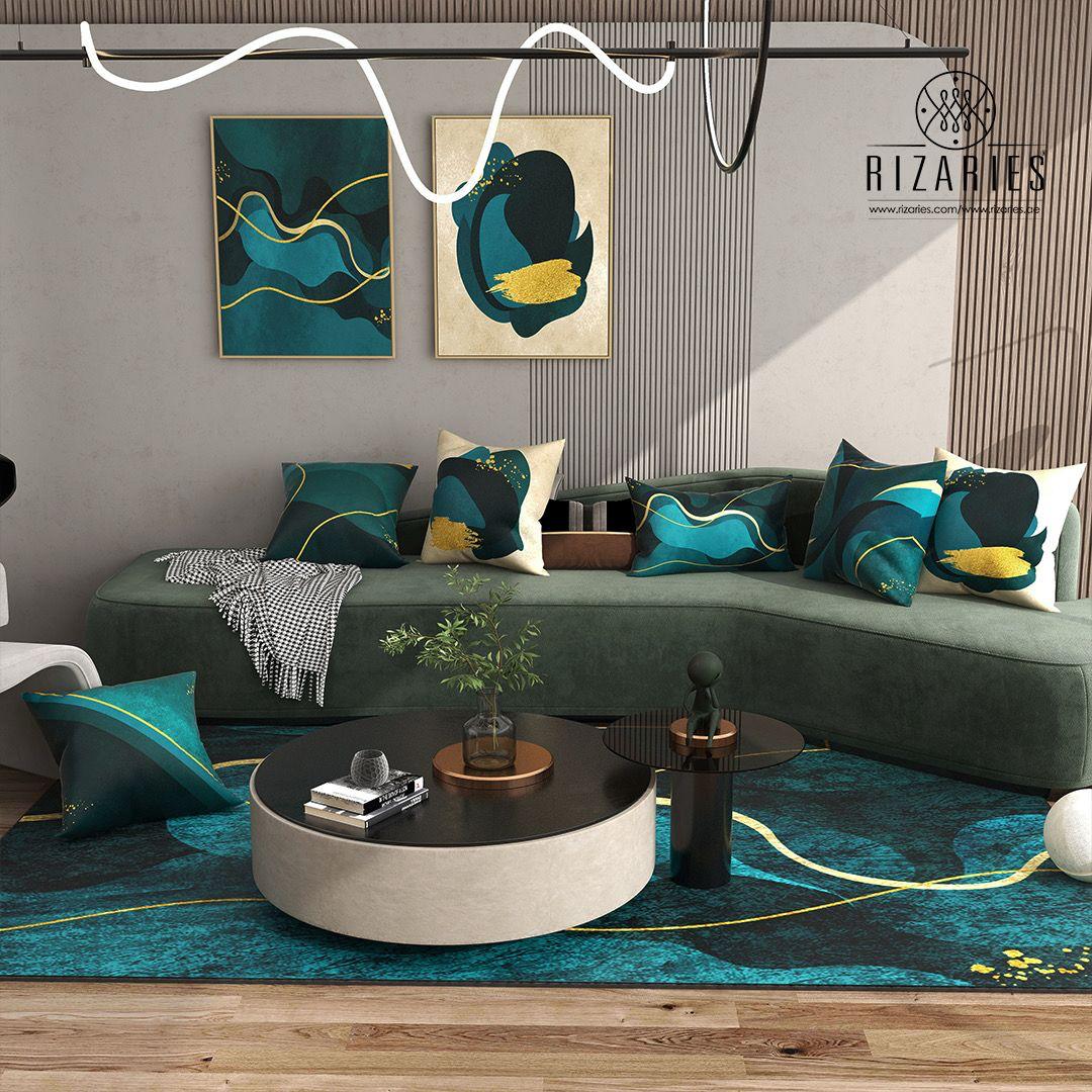 Teal & Sea Green