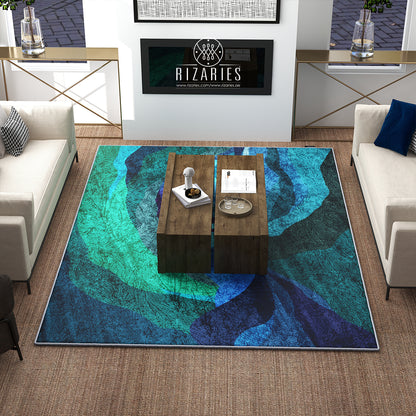 Teal Sky Centerpiece (Rug)