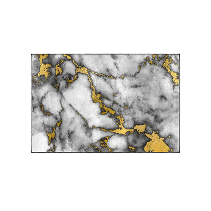 Supersoft Glittering Marble Luxury Centerpiece (Rug)