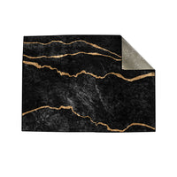 Thumbnail for Marble Black Gold Centerpiece (Rug)