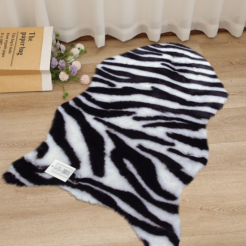 SuperSoft Zebra Skin Imitation Fur Skin/Rug