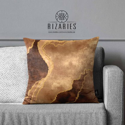 SuperSoft Copper Gold Abstract