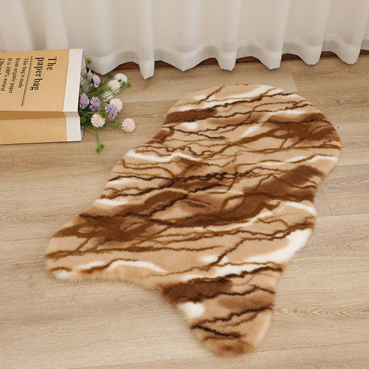 SuperSoft Brown Gold Skin Imitation Fur Skin/Rug