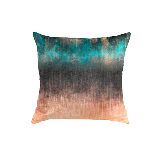 Supersoft Ombre Emerald & Copper Abstract