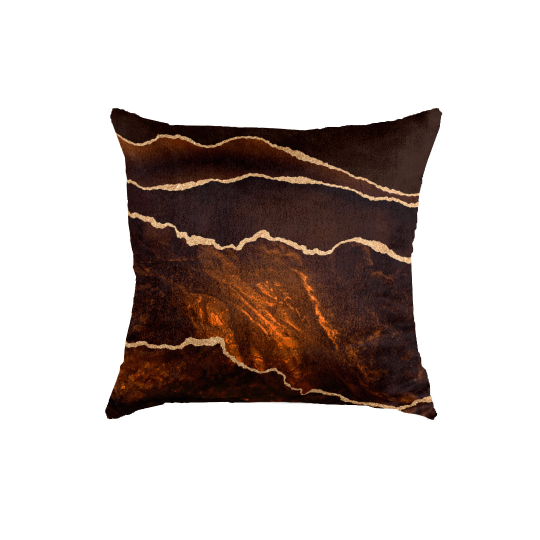 SuperSoft Brown Lava Abstract