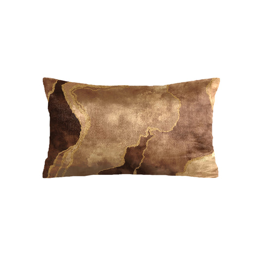 SuperSoft Copper Gold Abstract Rectangle