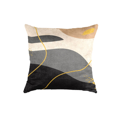 SuperSoft Beige Grey with Gold Lines