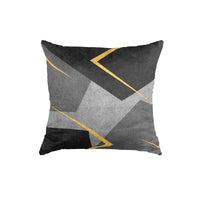 Thumbnail for SuperSoft Shades of Grey Triangle with Gold